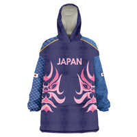 Twenty20 Japan Cricket Custom Wearable Blanket Hoodie Retro Blue Version - Wonder Print Shop