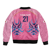 Twenty20 Japan Cricket Custom Bomber Jacket Retro Pink Version - Wonder Print Shop