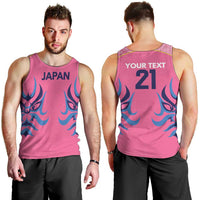 Twenty20 Japan Cricket Custom Men Tank Top Retro Pink Version - Wonder Print Shop