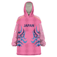 Twenty20 Japan Cricket Custom Wearable Blanket Hoodie Retro Pink Version - Wonder Print Shop