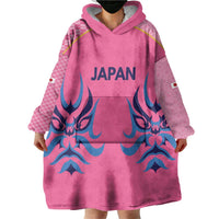 Twenty20 Japan Cricket Custom Wearable Blanket Hoodie Retro Pink Version - Wonder Print Shop