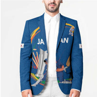 Custom Cricket Japan East Asia-Pacific Blazer Japan Momentum Unleashed - Wonder Print Shop