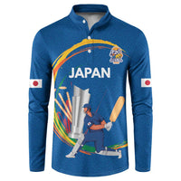 Custom Cricket Japan East Asia-Pacific Button Sweatshirt Japan Momentum Unleashed - Wonder Print Shop