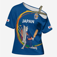 Custom Cricket Japan East Asia-Pacific Cross Shoulder Shirt Japan Momentum Unleashed - Wonder Print Shop