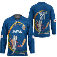 Custom Cricket Japan East Asia-Pacific Hockey Jersey Japan Momentum Unleashed - Wonder Print Shop