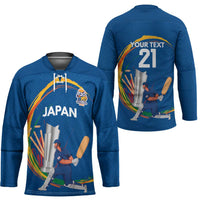 Custom Cricket Japan East Asia-Pacific Hockey Jersey Japan Momentum Unleashed - Wonder Print Shop