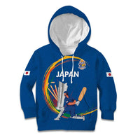 Custom Cricket Japan East Asia-Pacific Kid Hoodie Japan Momentum Unleashed - Wonder Print Shop