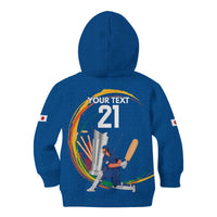 Custom Cricket Japan East Asia-Pacific Kid Hoodie Japan Momentum Unleashed - Wonder Print Shop