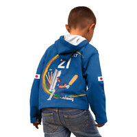 Custom Cricket Japan East Asia-Pacific Kid Hoodie Japan Momentum Unleashed - Wonder Print Shop