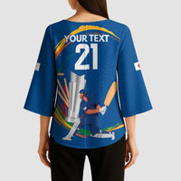 Custom Cricket Japan East Asia-Pacific Kimono Sleeve Blouse Japan Momentum Unleashed - Wonder Print Shop