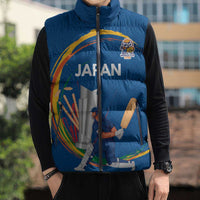 Custom Cricket Japan East Asia-Pacific Sleeveless Puffer Jacket Japan Momentum Unleashed - Wonder Print Shop