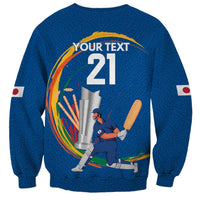 Custom Cricket Japan East Asia-Pacific Sweatshirt Japan Momentum Unleashed - Wonder Print Shop