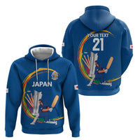 Custom Cricket Japan East Asia-Pacific Zip Hoodie Japan Momentum Unleashed - Wonder Print Shop