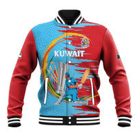 Custom Cricket Kuwait East Asia-Pacific Baseball Jacket Kuwait Chase for Triumph - Wonder Print Shop