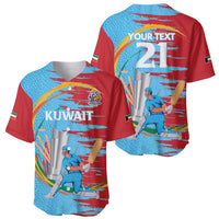 Custom Cricket Kuwait East Asia-Pacific Baseball Jersey Kuwait Chase for Triumph - Wonder Print Shop
