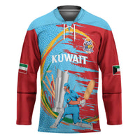Custom Cricket Kuwait East Asia-Pacific Hockey Jersey Kuwait Chase for Triumph - Wonder Print Shop