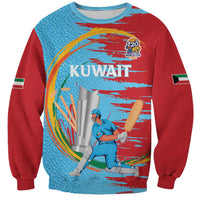 Custom Cricket Kuwait East Asia-Pacific Sweatshirt Kuwait Chase for Triumph - Wonder Print Shop