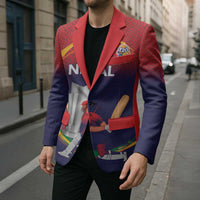 Custom Cricket Nepal East Asia-Pacific Blazer Nepal Cricket Crown Quest - Wonder Print Shop