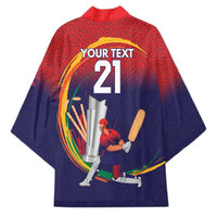 Custom Cricket Nepal East Asia-Pacific Kimono Nepal Cricket Crown Quest - Wonder Print Shop