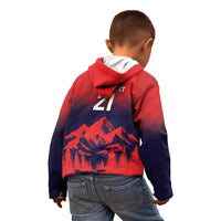 Custom Cricket Nepal East Asia-Pacific Kid Hoodie Nepal Rhinos Twenty20 - Wonder Print Shop