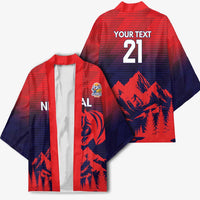 Custom Cricket Nepal East Asia-Pacific Kimono Nepal Rhinos Twenty20 - Wonder Print Shop