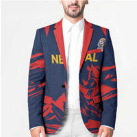 Custom Cricket Nepal East Asia-Pacific Blazer Nepal Rhinos Champions - Wonder Print Shop