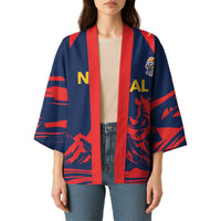 Custom Cricket Nepal East Asia-Pacific Kimono Nepal Rhinos Champions - Wonder Print Shop