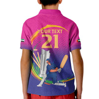 Custom Cricket UAE East Asia-Pacific Kid Polo Shirt United Arab Emirates Champions Pride - Wonder Print Shop