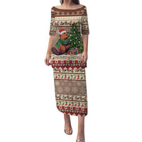 Personalized Beaver-y Merry Puletasi Canada Merry Christmas Beavers - Wonder Print Shop