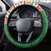 Merry Christmoose Steering Wheel Cover Canada Merry Christmas Moose - Wonder Print Shop