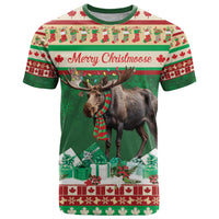 Personalized Merry Christmoose T Shirt Canada Merry Christmas Moose - Wonder Print Shop