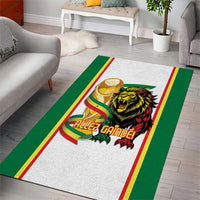 Senegal WC26 Future Champions Area Rug Lions de la Teranga Allez Gainde