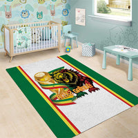 Senegal WC26 Future Champions Area Rug Lions de la Teranga Allez Gainde