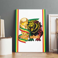 Senegal WC26 Future Champions Canvas Wall Art Lions de la Teranga Allez Gainde