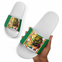 Senegal WC26 Future Champions Slide Sandals Lions de la Teranga Allez Gainde