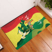 Personalized Senegal Independence Day Rubber Doormat African Renaissance Monument