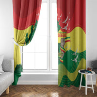 Personalized Senegal Independence Day Window Curtain African Renaissance Monument