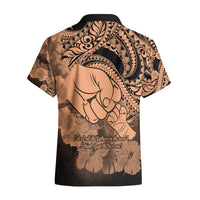 Polynesian Pride Happy Father Day Hawaiian Shirt I Love You Dad - Polynesian Tribal Nude - Wonder Print Shop