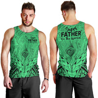 polynesian-fathers-day-gift-for-dad-men-tank-top-super-father-in-the-world-green-polynesian-pattern