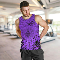 personalised-polynesian-fathers-day-gift-for-dad-men-tank-top-super-father-in-the-world-purple-polynesian-pattern
