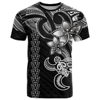 Hawaiian Tribal T Shirt Polynesian Kakau Turtle - White - Wonder Print Shop