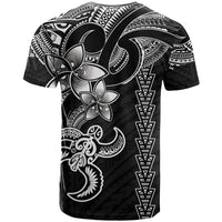 Hawaiian Tribal T Shirt Polynesian Kakau Turtle - White - Wonder Print Shop