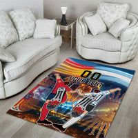Custom Spain and Argentina Football Area Rug Finalissima Make History Together LT9 - Wonder Print Shop