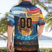 Custom Spain and Argentina Football Hawaiian Shirt Finalissima Make History Together - Wonder Print Shop