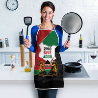 Kenya 254 Apron Kenyan Flag Map Double Lion Shield - Wonder Print Shop