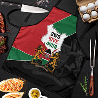 Kenya 254 Apron Kenyan Flag Map Double Lion Shield - Wonder Print Shop