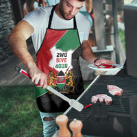 Kenya 254 Apron Kenyan Flag Map Double Lion Shield - Wonder Print Shop