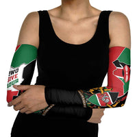Kenya 254 Arm Sleeves Kenyan Flag Map Double Lion Shield - Wonder Print Shop