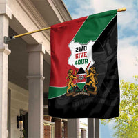 Kenya 254 Garden Flag Kenyan Flag Map Double Lion Shield - Wonder Print Shop