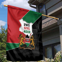 Kenya 254 Garden Flag Kenyan Flag Map Double Lion Shield - Wonder Print Shop